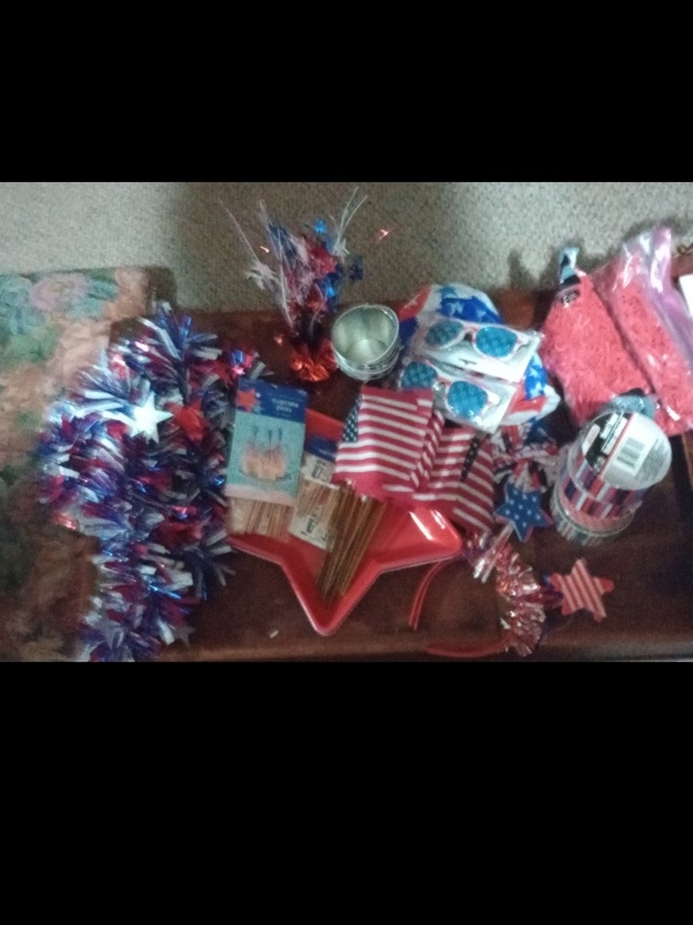Patriotic Red, White & Blue Party Decorations Bundle